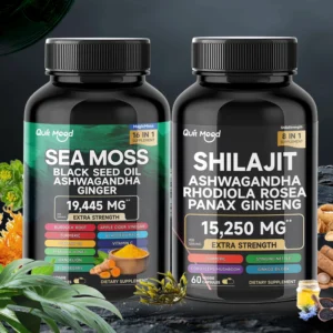 Sea Moss & Shilajit Wellness Capsule Bundle