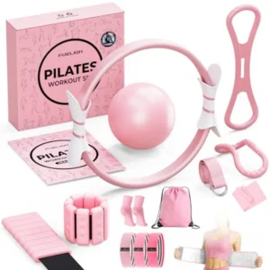 Pilates Ring Set with Bands & Mini Ball