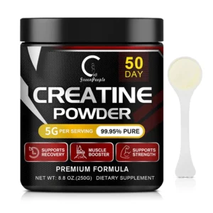 Creatine Monohydrate Powder for Muscle Growth & Recovery – Micronized Creatine Supplement for Men & Women, Strength, Endurance & Workout Performance Booster