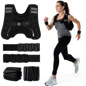 6 lb Weighted Vest with Wrist & Ankle Weights Set