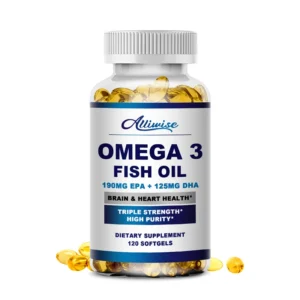 Omega-3 Fish Oil for Brain, Heart & Joint Health
