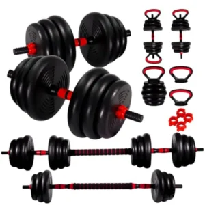 Adjustable 4-in-1 Dumbbell Set – 2-/30/70/90 lbs